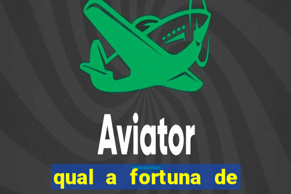 qual a fortuna de sorocaba cantor